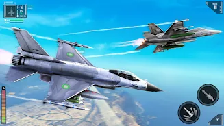 Combat Fighting Airplane Games Tangkapan skrin 2