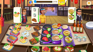 Cooking Rush - Chef game ဖန်သားပြင်ဓာတ်ပုံ 2