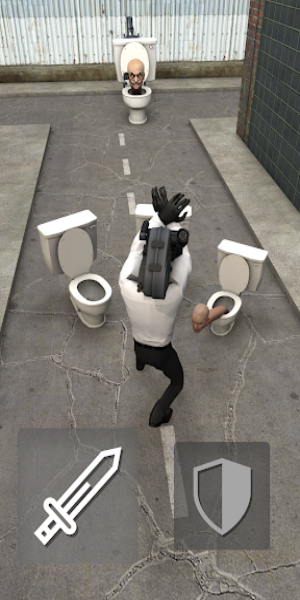 Schermata Toilet Fight 0