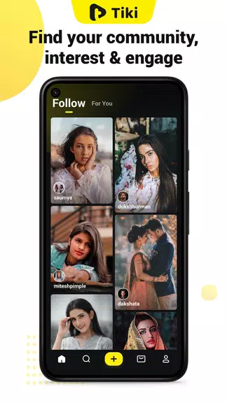 Tiki - Short Video App Captura de pantalla 1