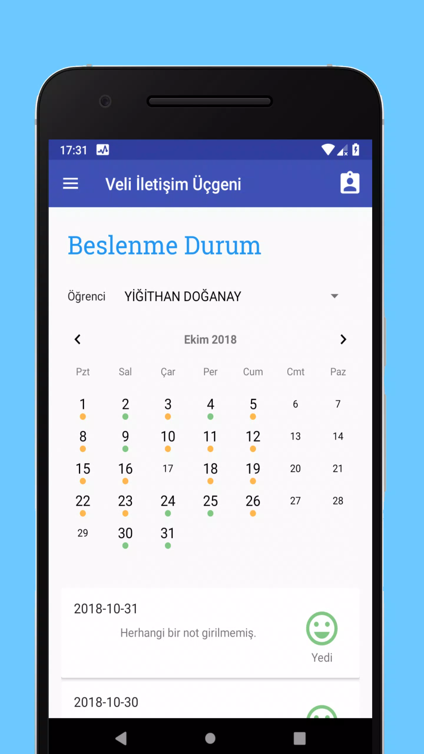 Okyanus Veli İletişim Üçgeni Capture d'écran 2
