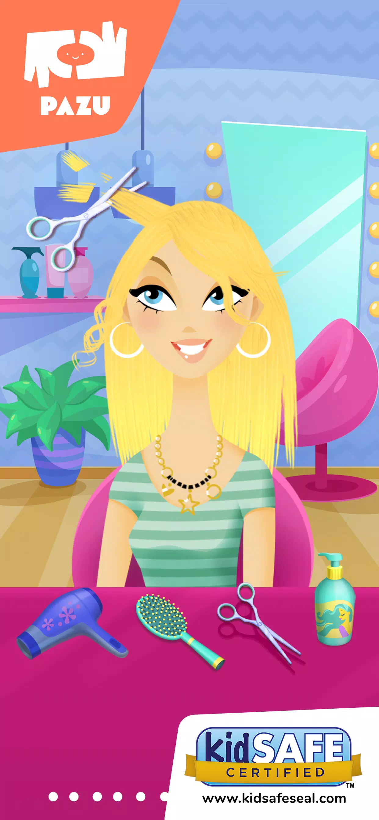 Girls Hair Salon ภาพหน้าจอ 0