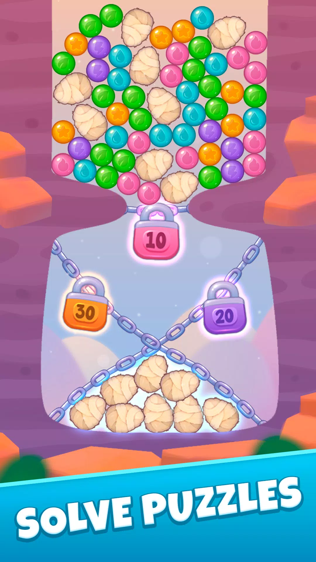 Pop Blast - Match Ball Puzzle ภาพหน้าจอ 1