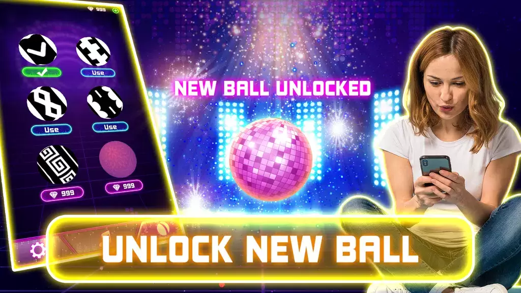 Dancing Ball - Twist EDM Rhythm Game Schermafbeelding 3