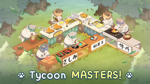 Cat Garden Food Party Tycoon স্ক্রিনশট 2