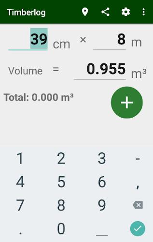 Timberlog - Timber calculator Tangkapan skrin 0