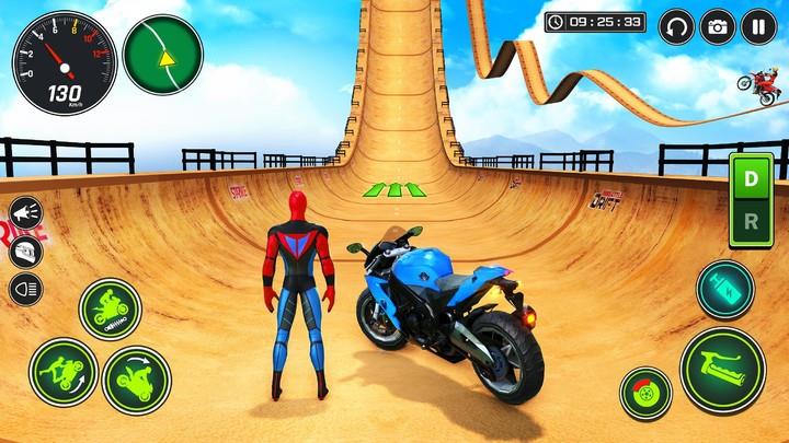 Superhero Bike Stunt Games GT スクリーンショット 2