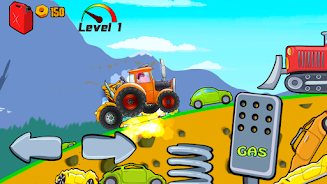 Kids Monster Truck Racing Game Ekran Görüntüsü 2