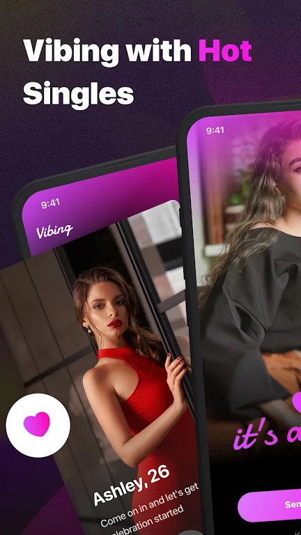 Vibing Dating: Meet, Flirt App Screenshot 2