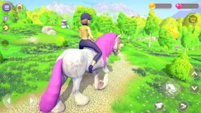 My Fairy Heavenly Horse Game Captura de pantalla 1