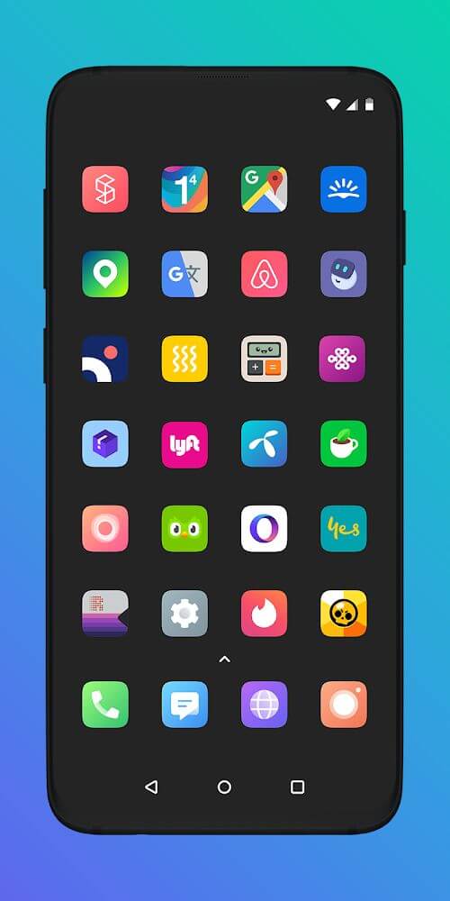 Borealis - Icon Pack Mod Captura de pantalla 1