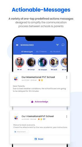 Schermata Schoolvoice - Your School App 1