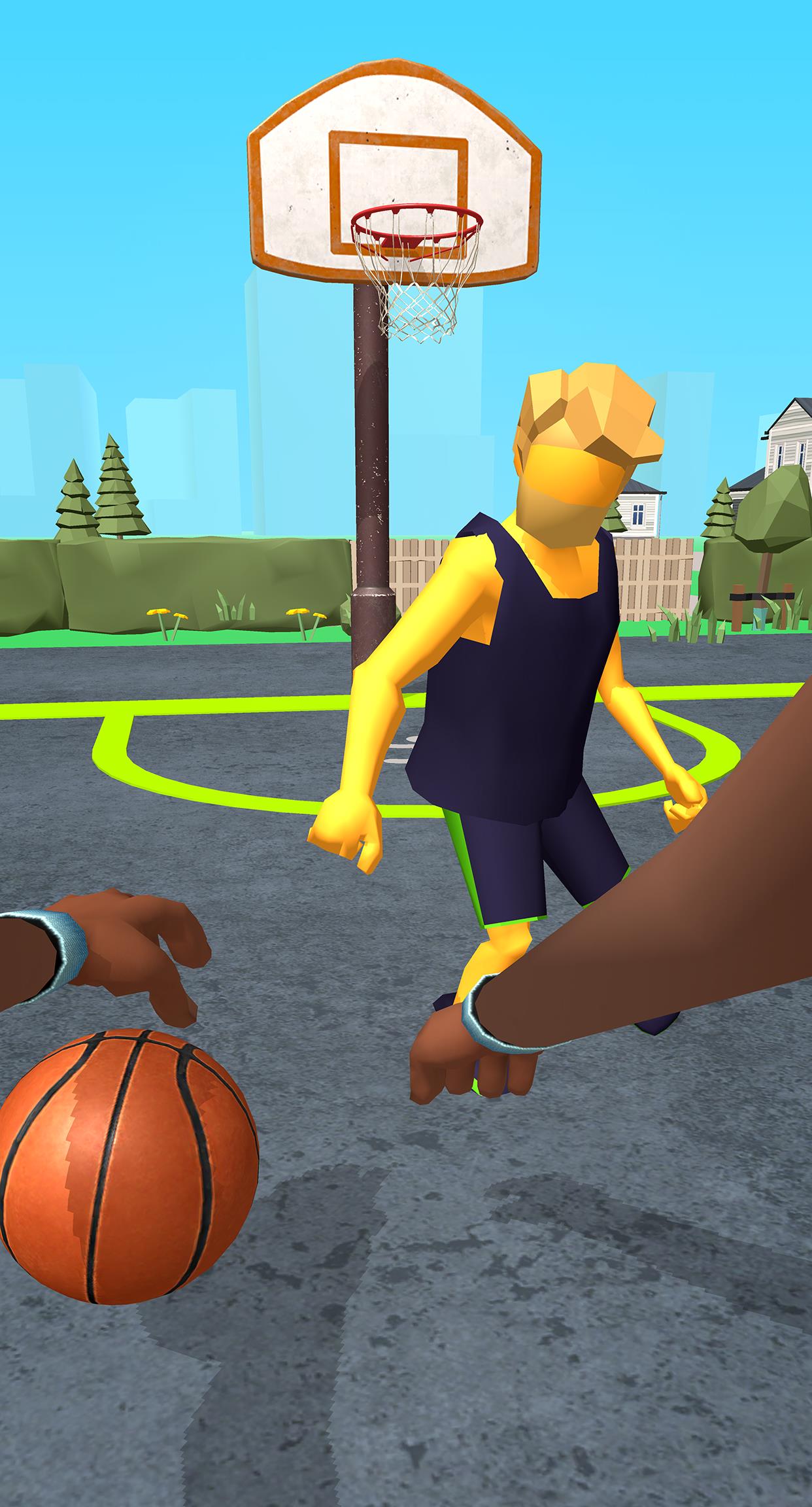 Schermata Dribble Hoops 0