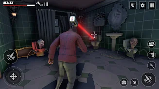 Toilet Monster Zombie Battle Tangkapan skrin 1