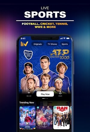 Sony LIV: Sports & Entmt Captura de tela 2