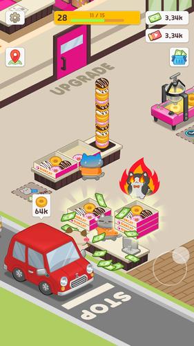 Cat diner: Franchise tycoon 스크린샷 2