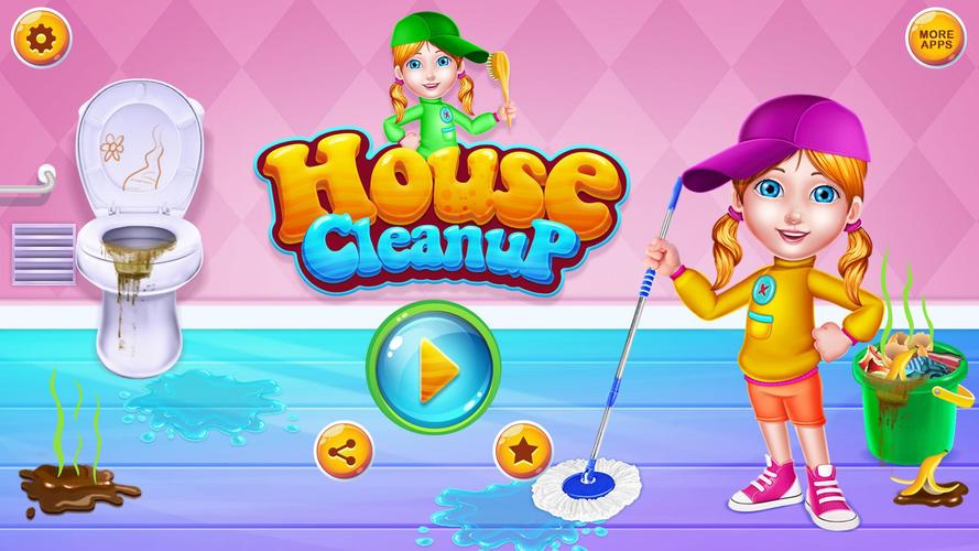 My Messy Home Cleanup Capture d'écran 0