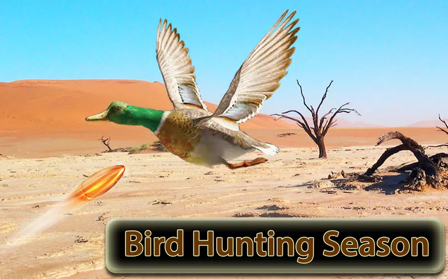 Desert Birds Sniper Shooter 3D Captura de pantalla 0