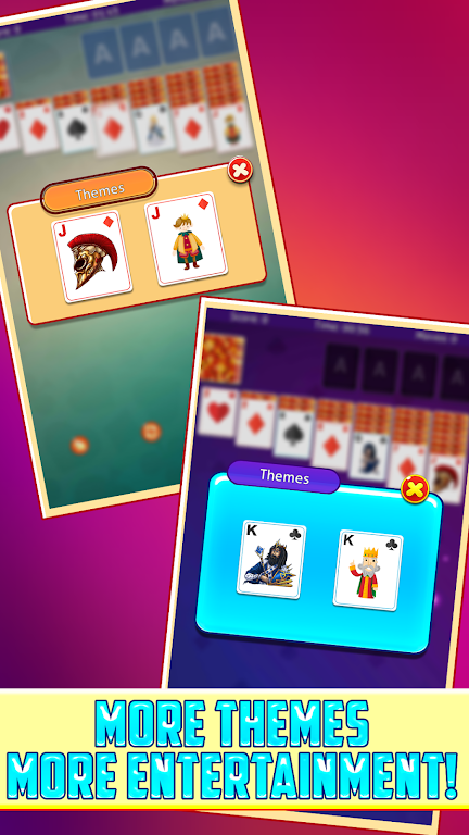 Solitaire Classic: Free Card Game स्क्रीनशॉट 2