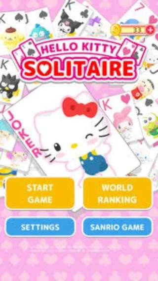 Hello Kitty Solitaire Screenshot 0