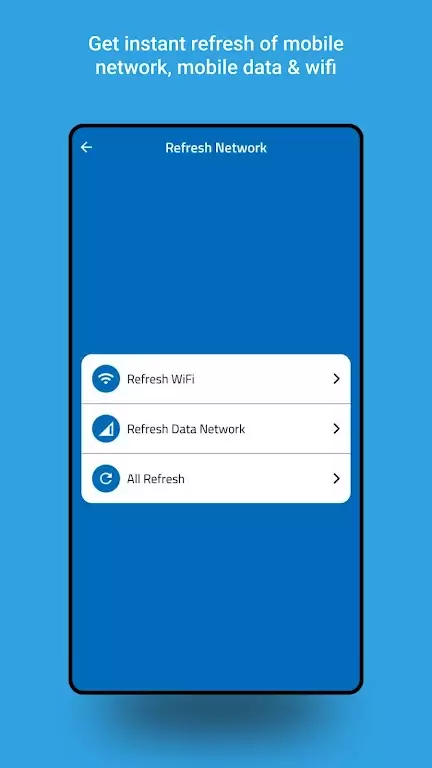 Schermata Signal Strength Test & Refresh 2