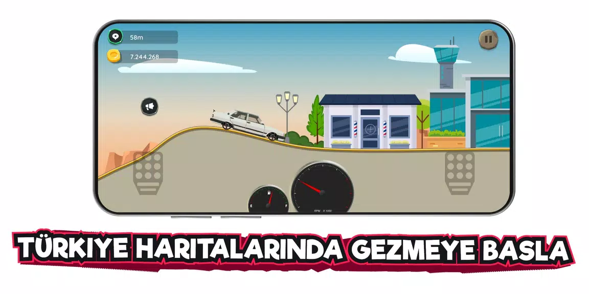 2d Car Series Tuning Game Ekran Görüntüsü 1