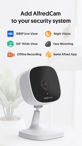 AlfredCamera Home Security app Ảnh chụp màn hình 2