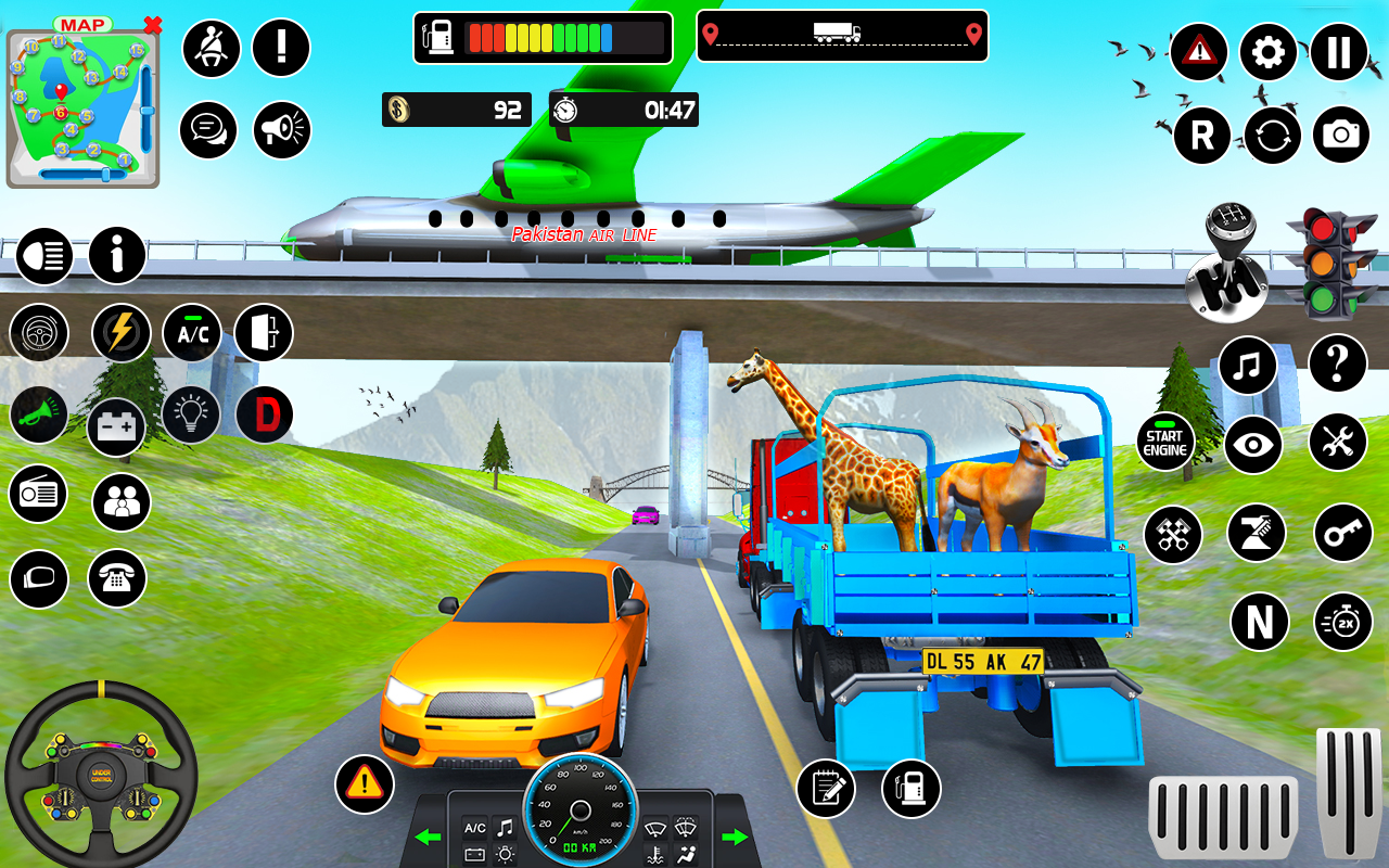 Animals Transport: Truck Games スクリーンショット 2