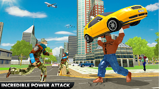 Black Monster Hero City Battle ภาพหน้าจอ 2