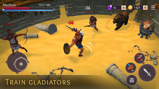 Gladiators: Survival in Rome Mod स्क्रीनशॉट 0