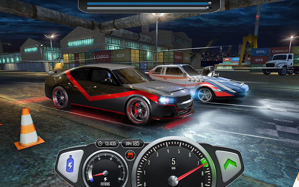 Top Speed: Drag & Fast Racing Mod 스크린샷 0