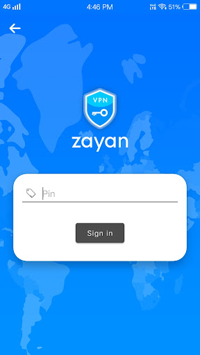 Zayan VPN ဖန်သားပြင်ဓာတ်ပုံ 1