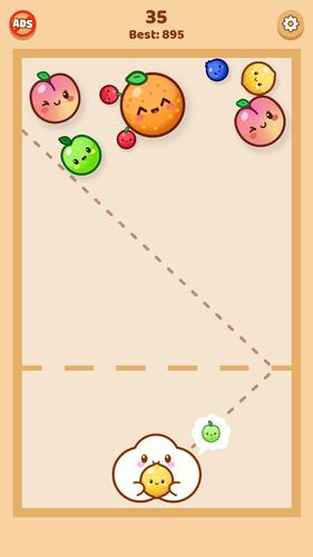 Fruit Bubble Merge and Blast Screenshot 1