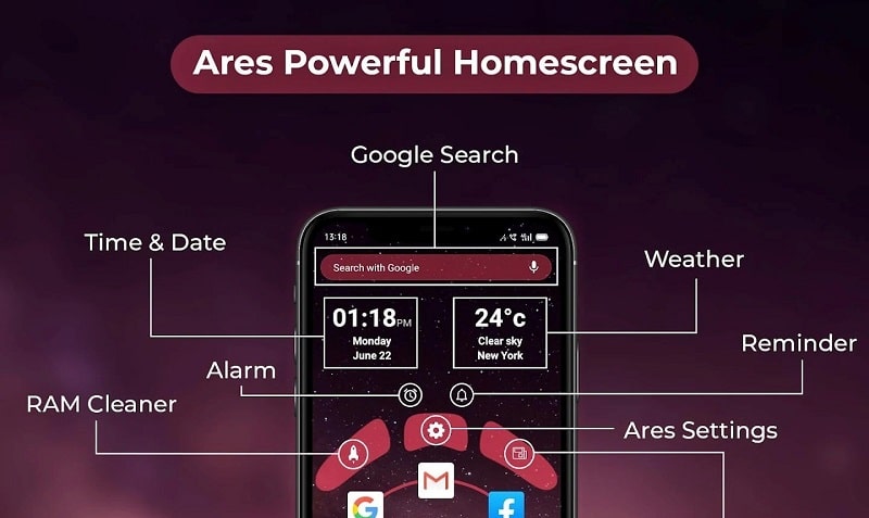 Ares Launcher Prime Capture d'écran 0