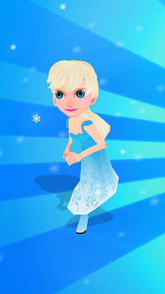 Subway Icy Princess Rush Mod Скриншот 3