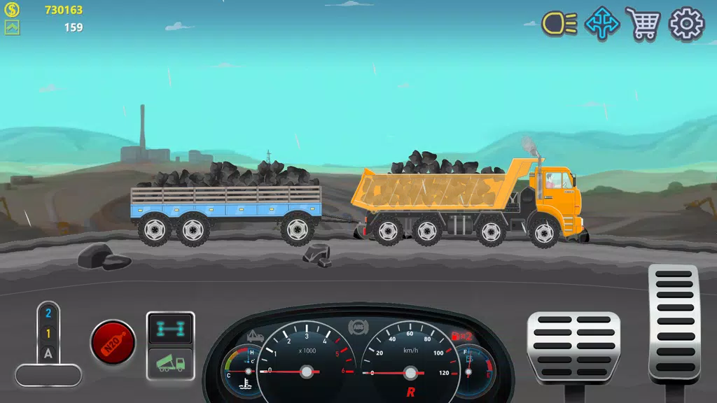 Trucker Real Wheels: Simulator Capture d'écran 2