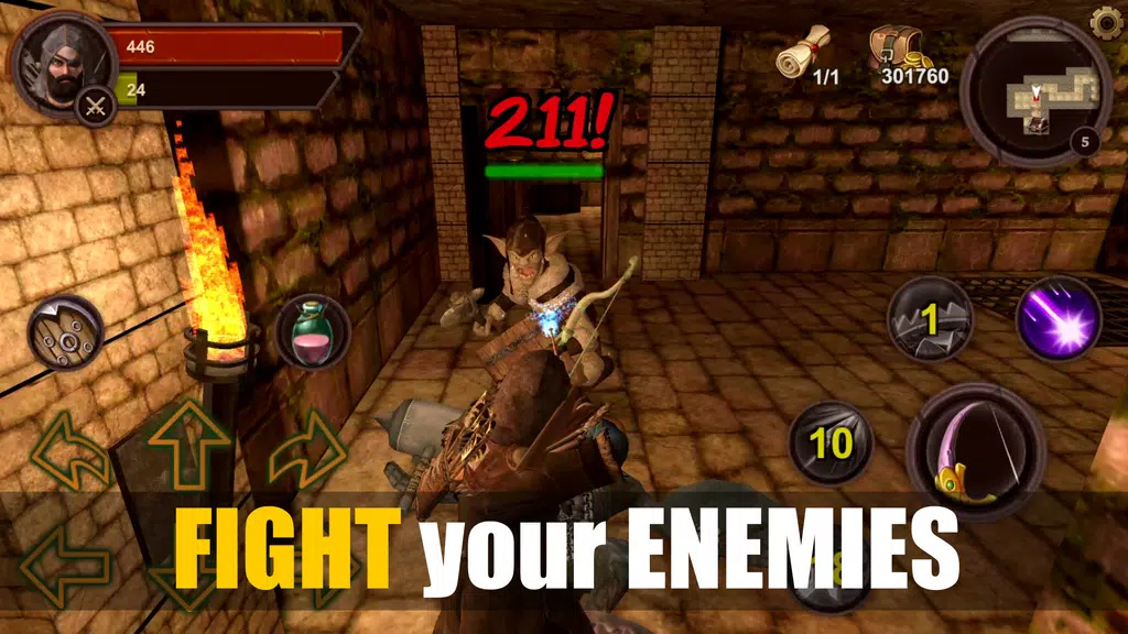 Dungeon Ward: Offline Games স্ক্রিনশট 2