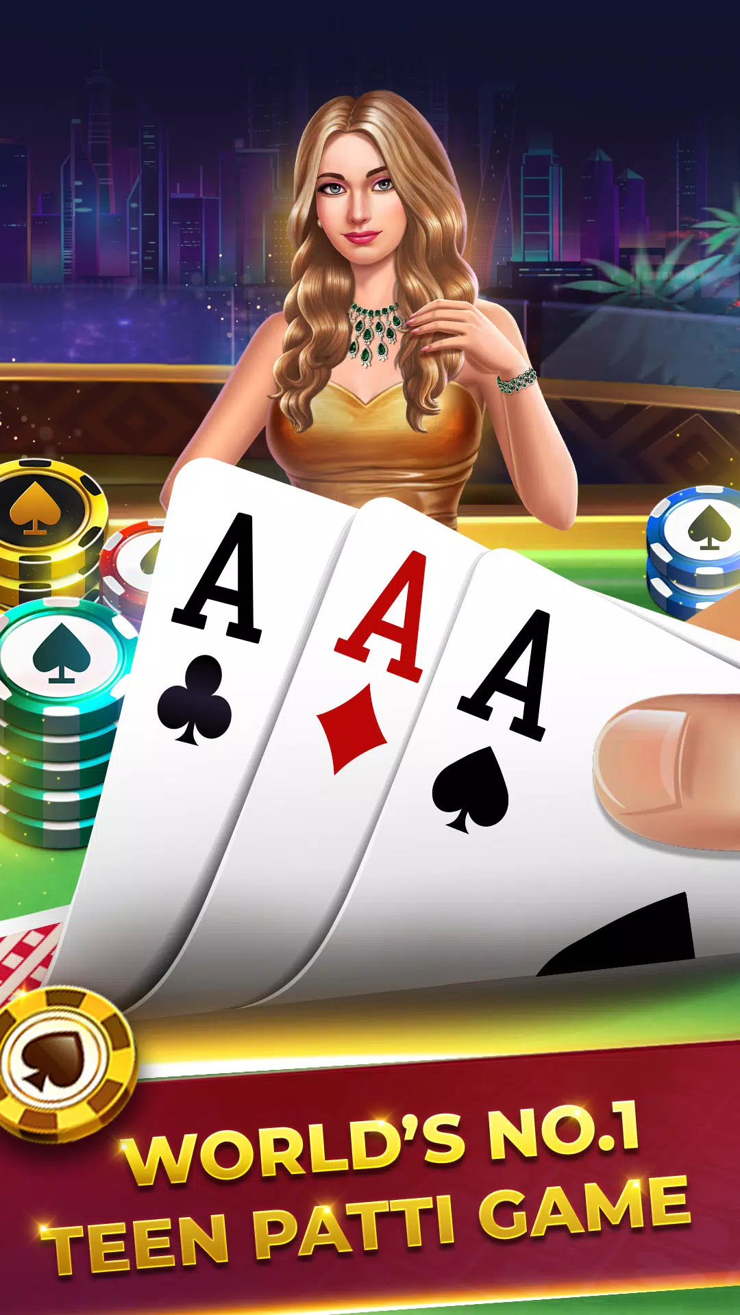 Teen Patti King® -3 Patti Card スクリーンショット 1