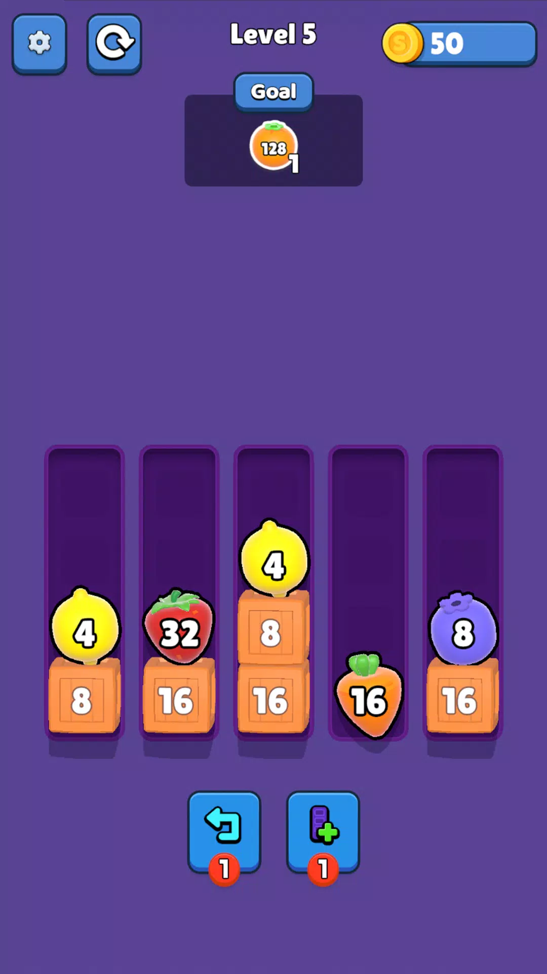 Fruit Sort: Jam Puzzle Ekran Görüntüsü 0