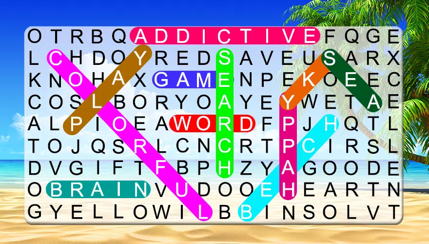 Word Search : Find Hidden Word スクリーンショット 1