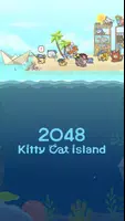 2048 Kitty Cat Island Captura de pantalla 1