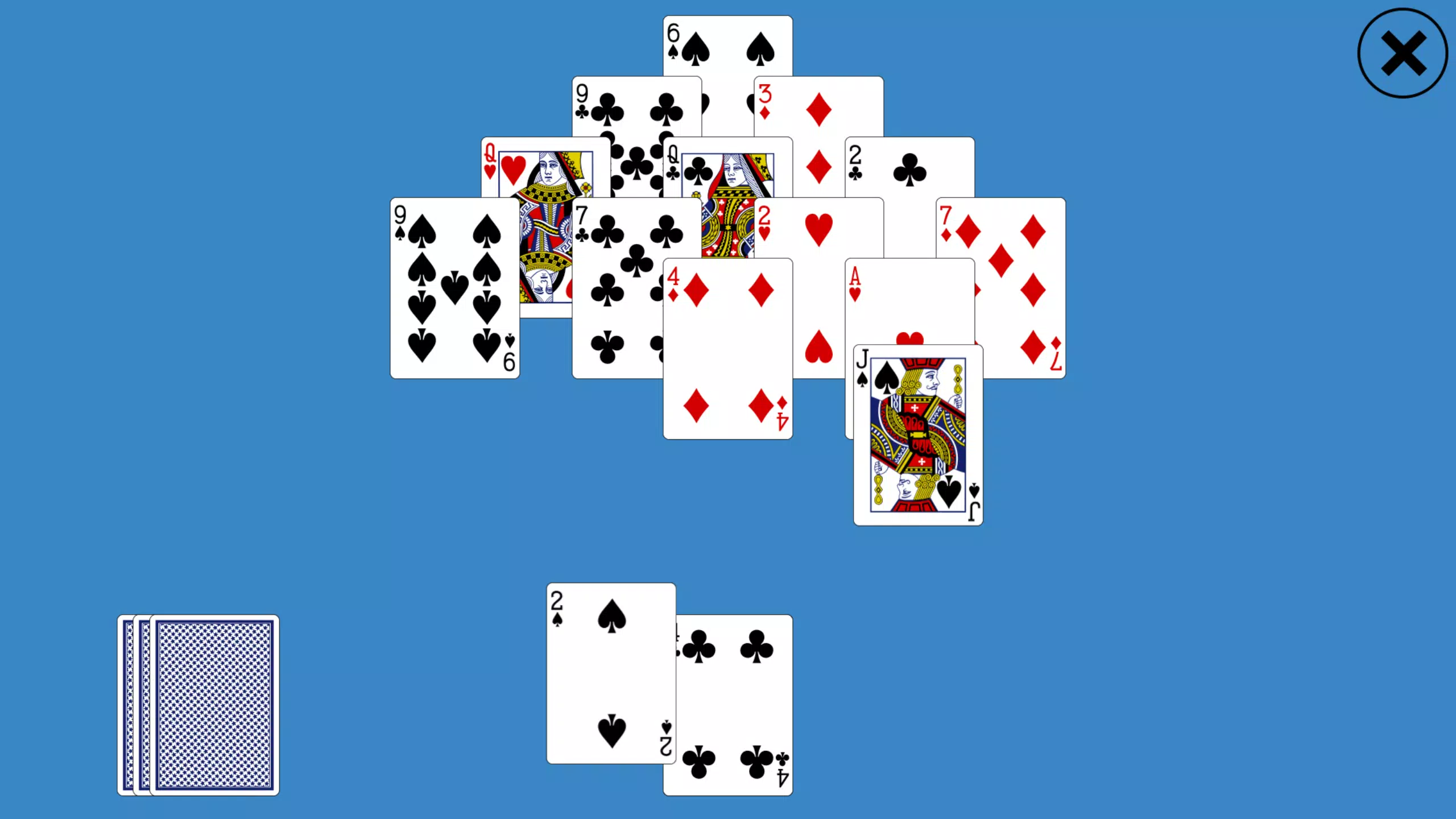 Classic Pyramid Solitaire स्क्रीनशॉट 2