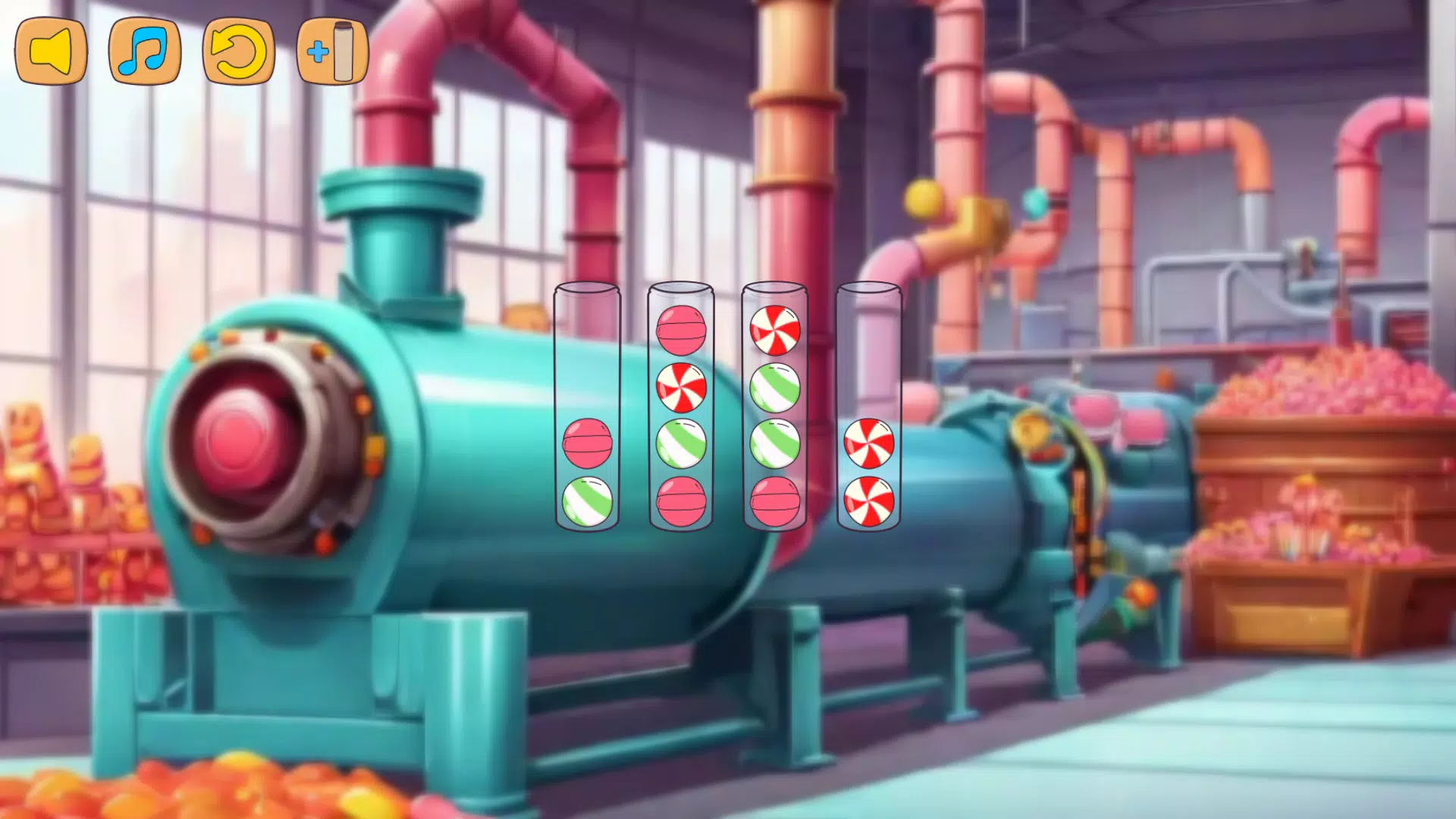 Sorting: Candy Factory Captura de pantalla 2