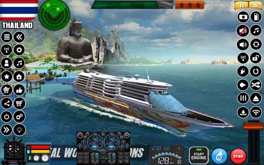 Big Cruise Ship Simulator স্ক্রিনশট 2