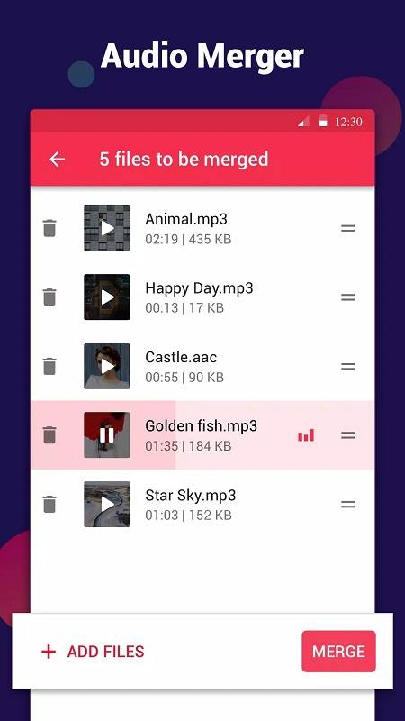 Schermata Video to MP3 – Video to Audio 2