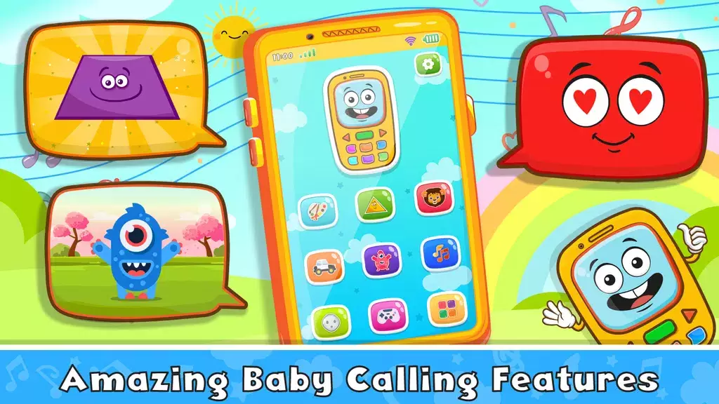 Baby Phone Game: Kids Learning Ảnh chụp màn hình 0