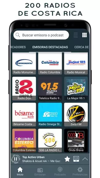 Radios de Costa Rica Online ภาพหน้าจอ 0