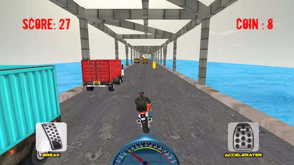 Moto Bike Racing Tangkapan skrin 3