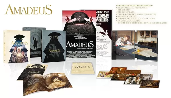 Amadeus Collector的版本4K Steelbook