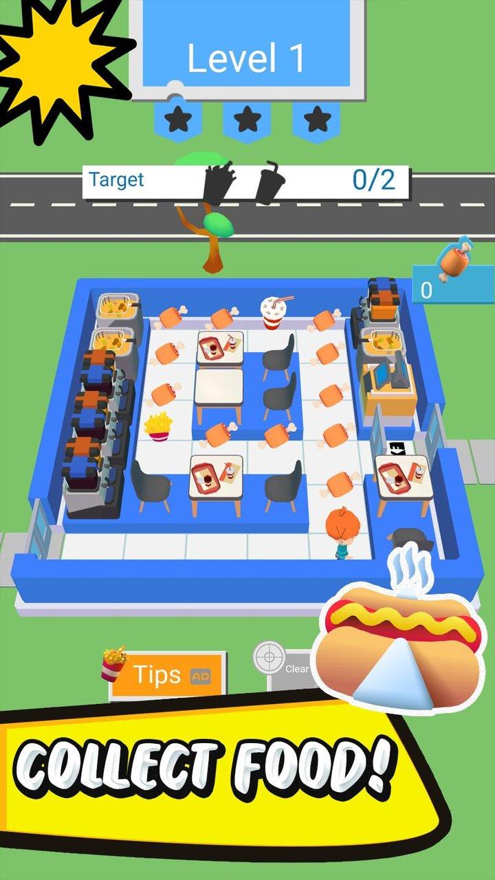 Sandwich Stack Restaurant game Скриншот 1